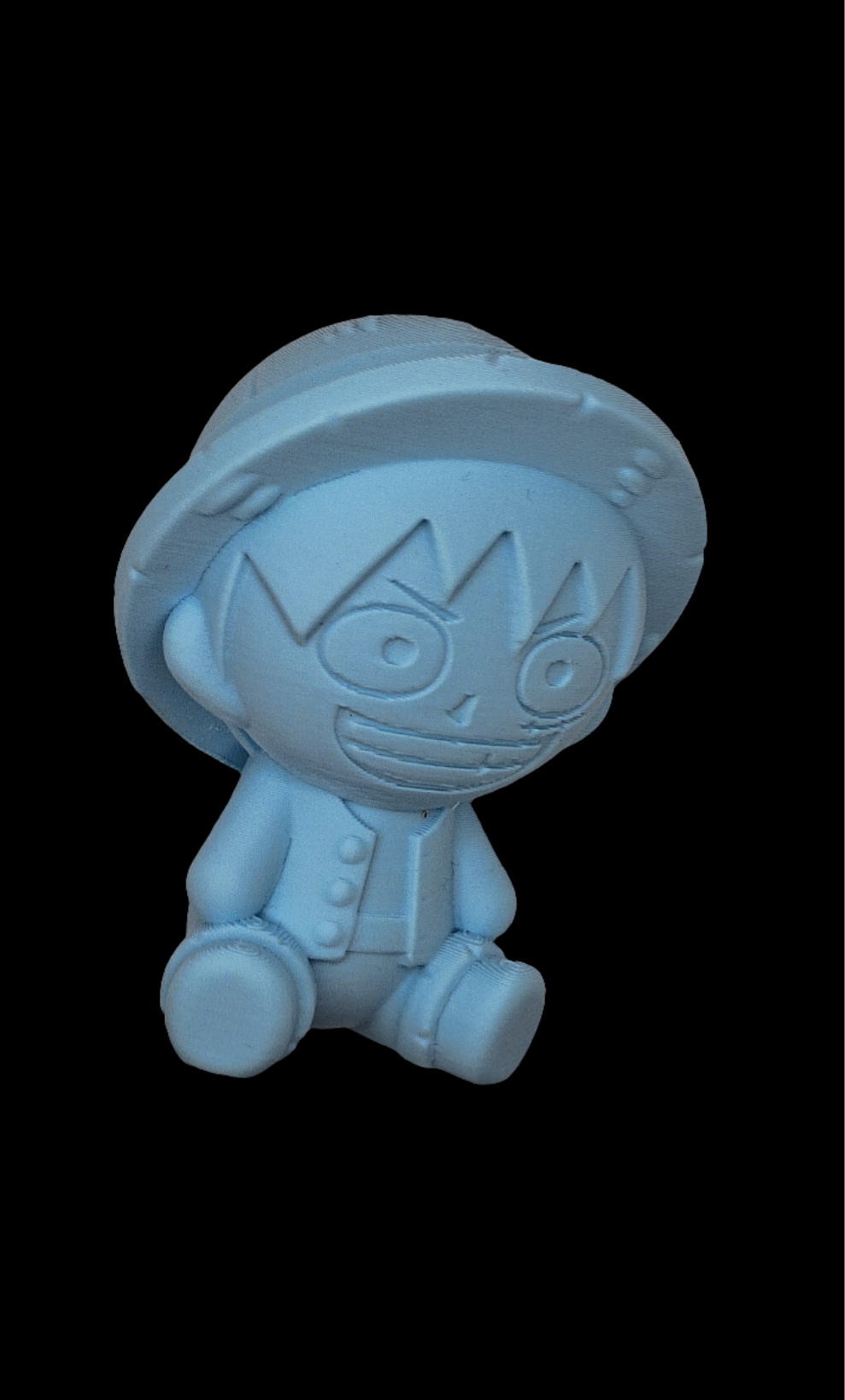 Pirate Duo Chibi Figure Pack – Inspired 3D Art (2-Pack)