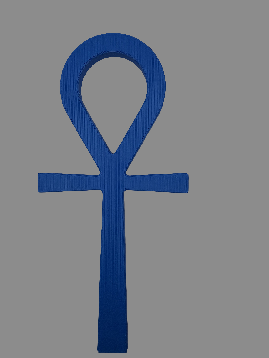 Divine Sigil – 3D Ankh of the Moon