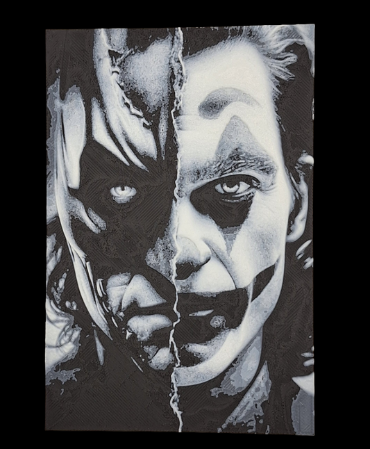 3D Printed Art - Inspired by Joker