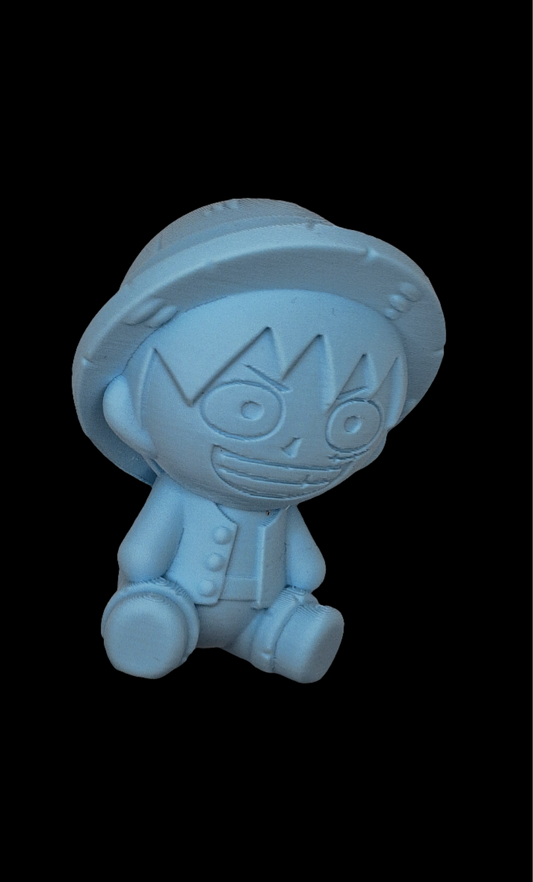 Pirate Duo Chibi Figure Pack – Inspired 3D Art (2-Pack)