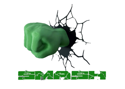 SMASH 3D Wall Decor