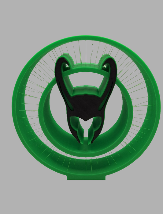 Trickster Crown – Floating 3D Emblem Display
