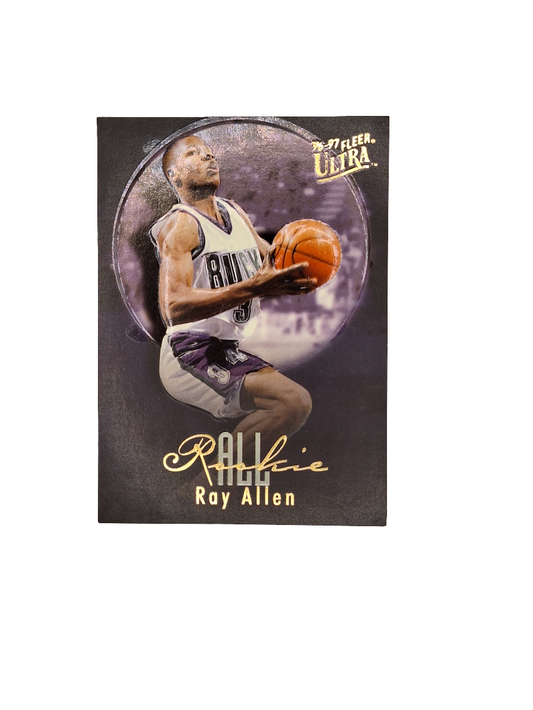 1996 Fleer Ultra - Ray Allen Rookie Card #60