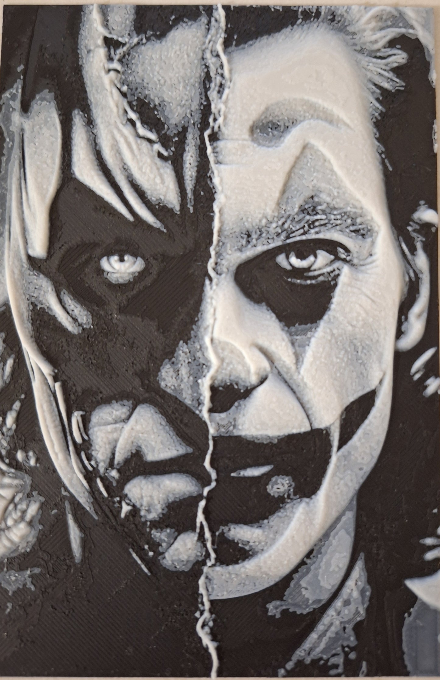 3D Printed Art - Inspired by Joker
